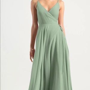 NWT size 4 Jenny Yoo (James) dress- seaglass